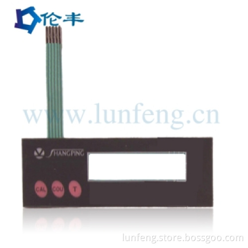 LED Graphic Membrane Control Switch